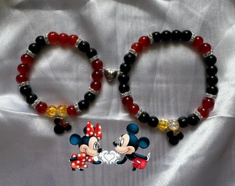 Mickey x Minnie Maus Freundschftsarmband