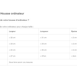 Housse d'ordinateur Velours Côtelé Moutarde Faite main en France image 6