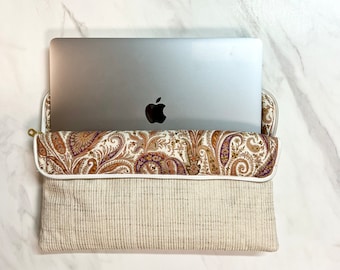 Housse d'ordinateur - Liberty London - Résistante & Douce - Pochette iPad et tablette