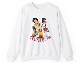 Céline Dion - Sweat-shirt unisexe Heavy Blend Crewneck