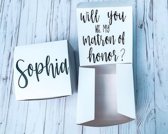 Personalized Bridesmaid Proposal Box – Bridal Party Gifts
