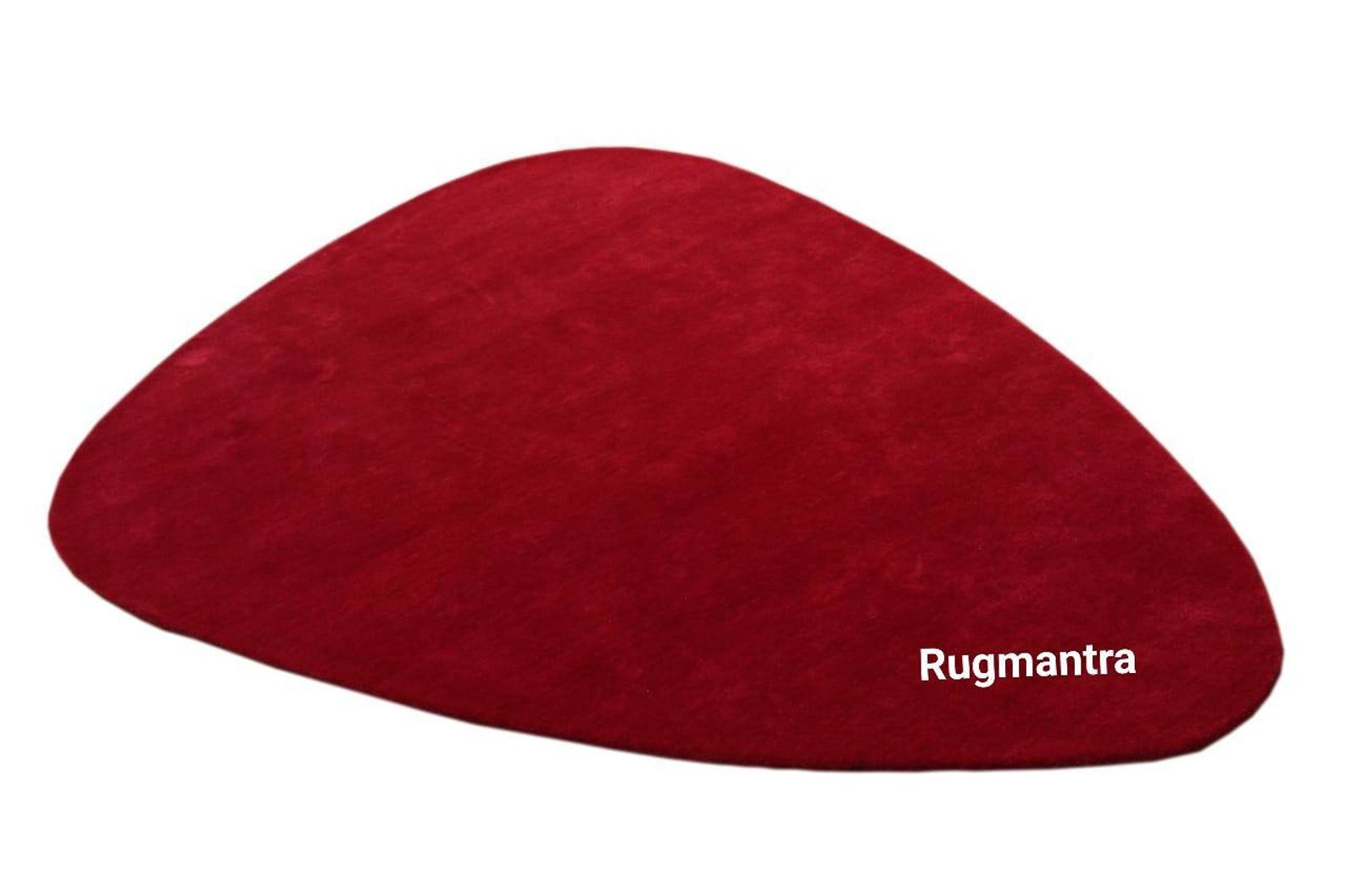 Red Color Premium Quality Wool Area Rug 8x10 for Living Room Bedroom No ...