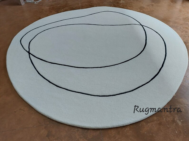 Rugmantra Abstract Tufted Area Rug