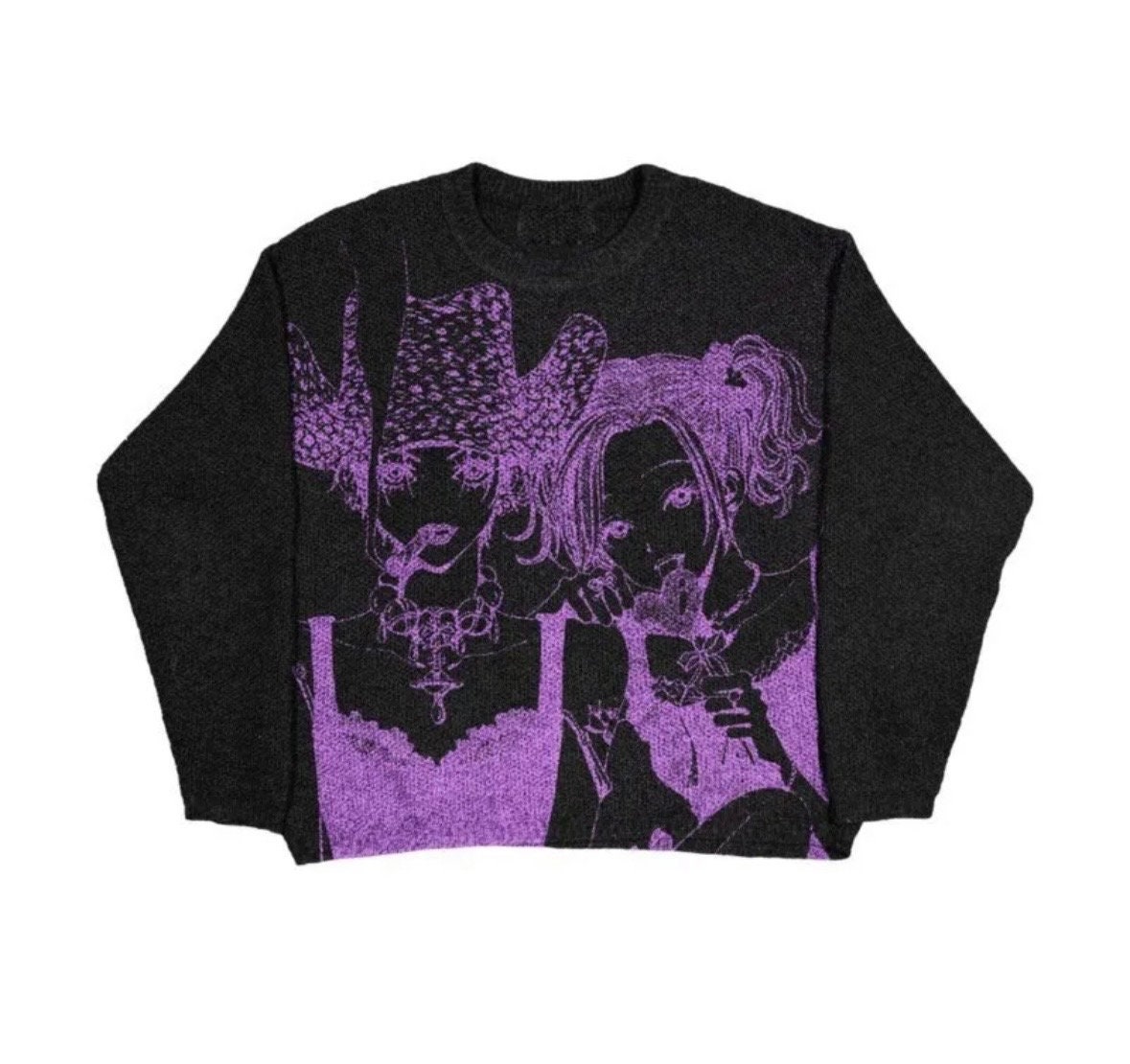 Nana Anime - Nana Osaki & Nana Komatsu Sweater, Jumper. - Etsy