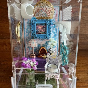 It’s A Fairytale Jumping Spider Enclosure Habitat,4x4x8, jumping spider home, spider enclosure, jumping spider habitat, spider accessorie