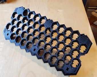 Modular 3D Printed Paint Pot Holder for Miniature Painting – Fits All Major Paint Brands!