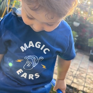 Cochlear Implant Toddler t-shirt, Magic Ears Shirt, Audiology, deaf, hard of hearing, advanced bionics,cochlear implant accessories,cochlear