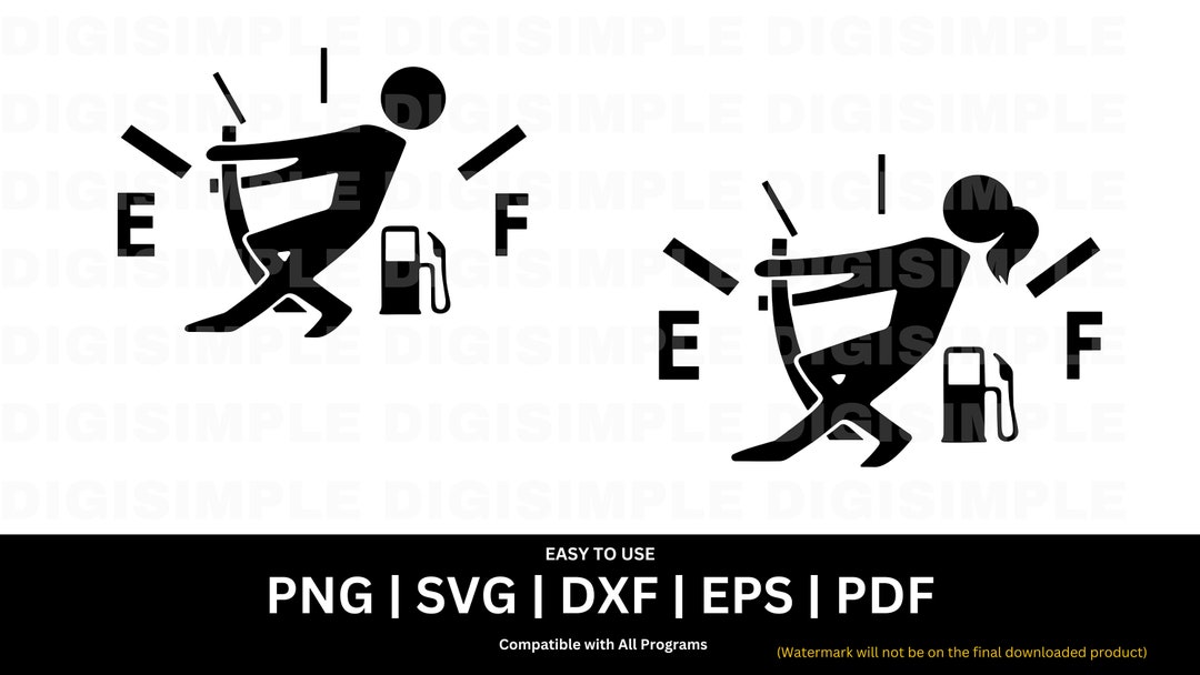 Gas Tank Decal SVG/PNG Sticker Car Decal Etsy