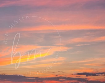 Pinker Himmel