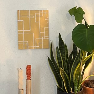 Original Mid Century Modern Inspired Painting