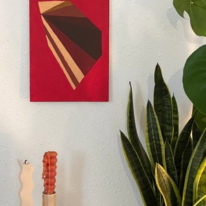Original Mid Century Modern Inspired Painting