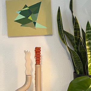 Original Mid Century Modern Inspired Painting
