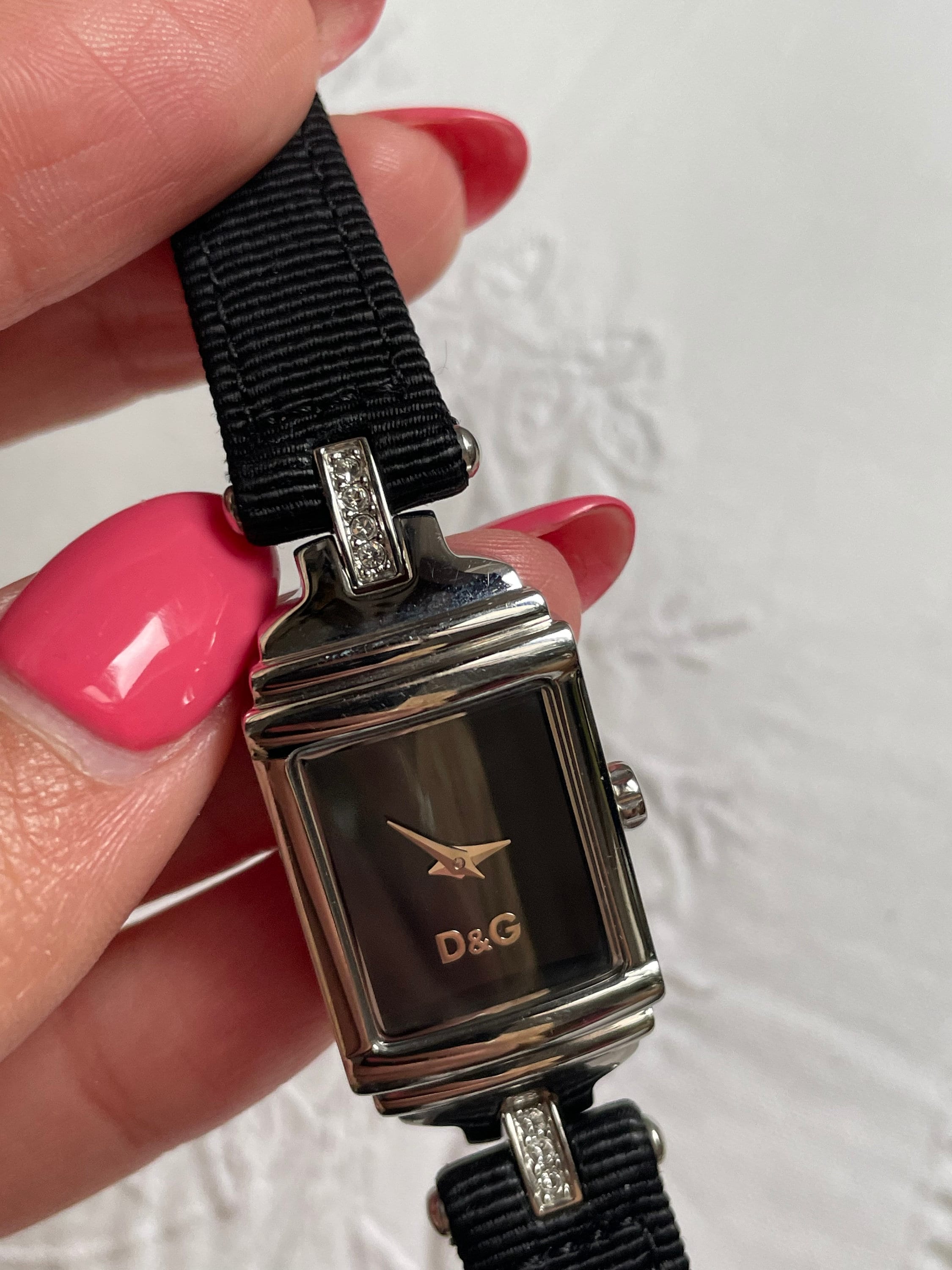 D&G Dolce and Gabbana Art Deco Style Ladies Watch  display picture 2