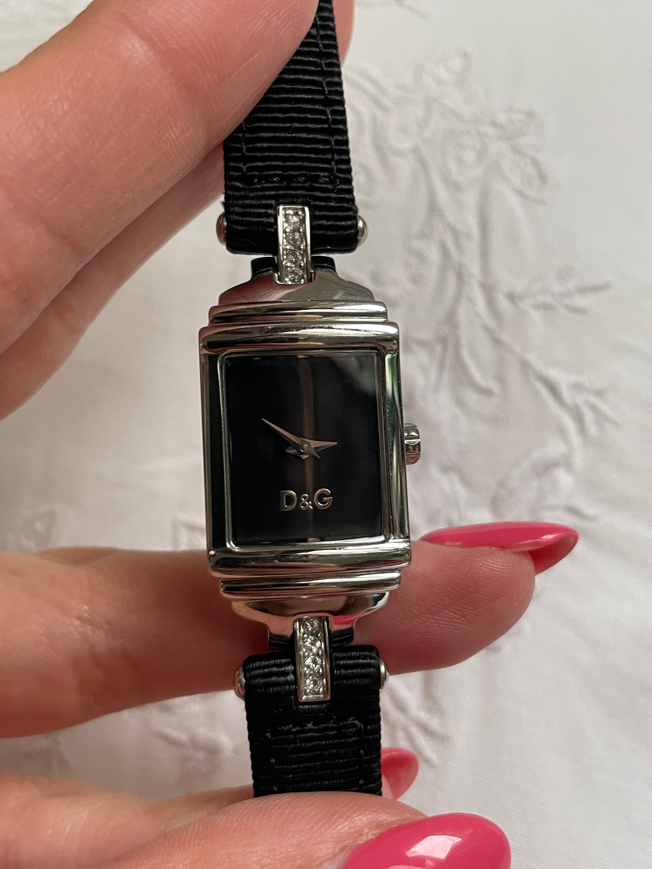 D&G Dolce and Gabbana Art Deco Style Ladies Watch 