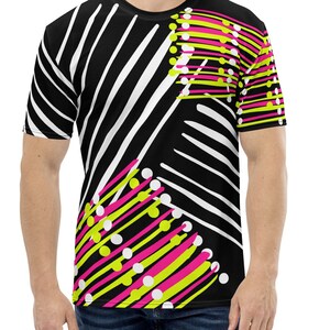 Neon Bold Stripped T-Shirt by BoldKultureCo