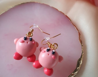 Cute Kirby Earrings