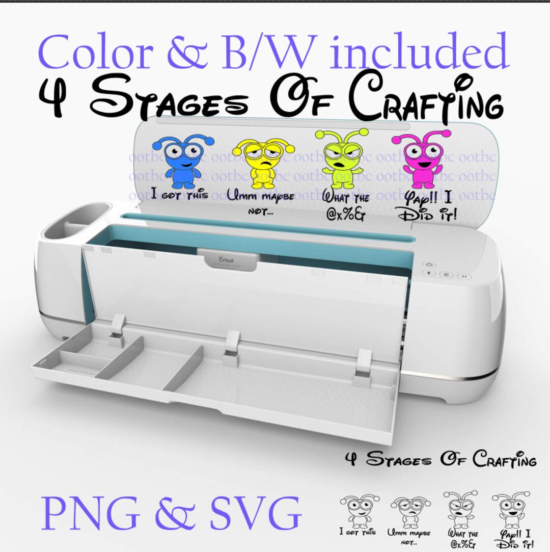 Decorate Your Machinestages of Crafting cricut Etsy