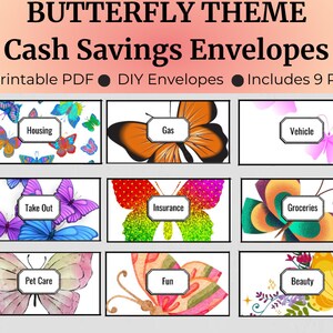 Cash Envelopes Cash Savings Envelopes Cash Envelope System Money Savings Challenge Envelope Challenge Money Challenge Cash Stuffing