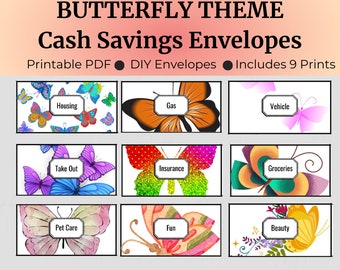Cash Envelopes Cash Savings Envelopes Cash Envelope System Money Savings Challenge Envelope Challenge Money Challenge Cash Stuffing
