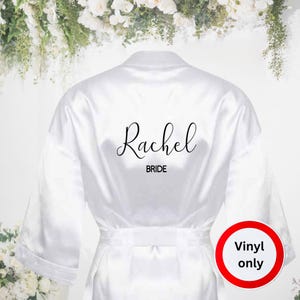 Personalised Wedding Name Decal, Custom Vinyl Sticker for Wedding, DIY ...