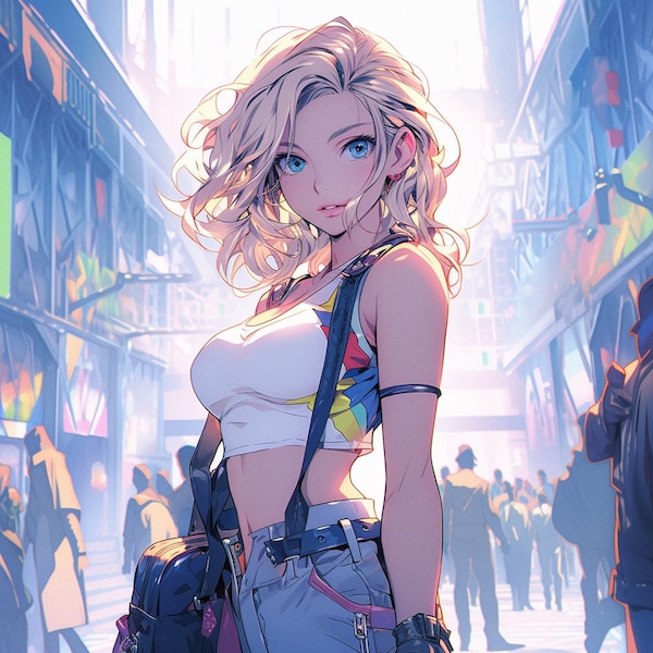 Custom Anime Art Commission with Background | Custom Anime Character, Original Anime/Manga Art, Fanart, OC, Anime Style Illustration