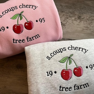 Kpop Sweatshirt  embroidered S Coups Cherry Farm  Carat S V T