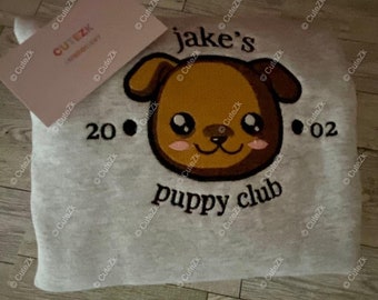 kpop  Jake Pupp  Embroidered Sweatshirt  Kpop idol
