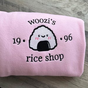 Kpop Woozi embroidered Sweatshirt