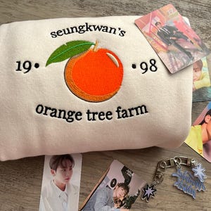 Kpop Seven teen Seungkwan embroidered Sweatshirt