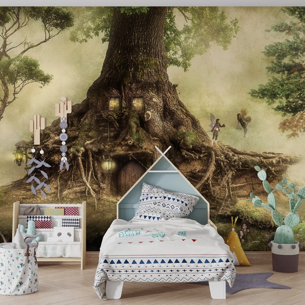 Fairy Forest Wallpaper - Etsy