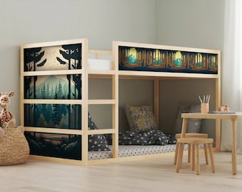 Glow in the Dark Star Wall Decal for Kids – Dreamy Night Sky Bedroom Sticker