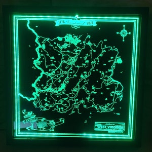 Fallout Green Glow Rahmen FANART