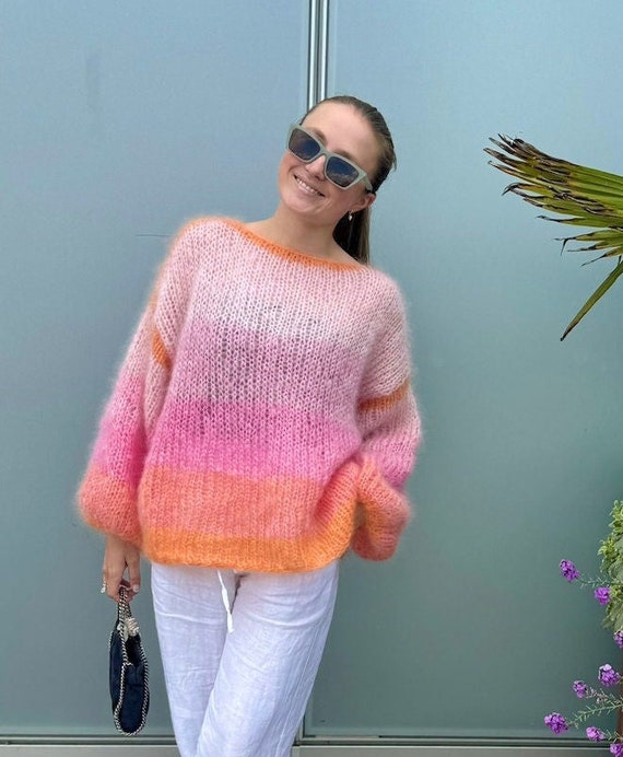 Sjøbrissweater Sunset Edition (ENG) Knitting Pattern - Easy Sjøbrissweater Sunset Edition (ENG) Knitting Pattern - Easy