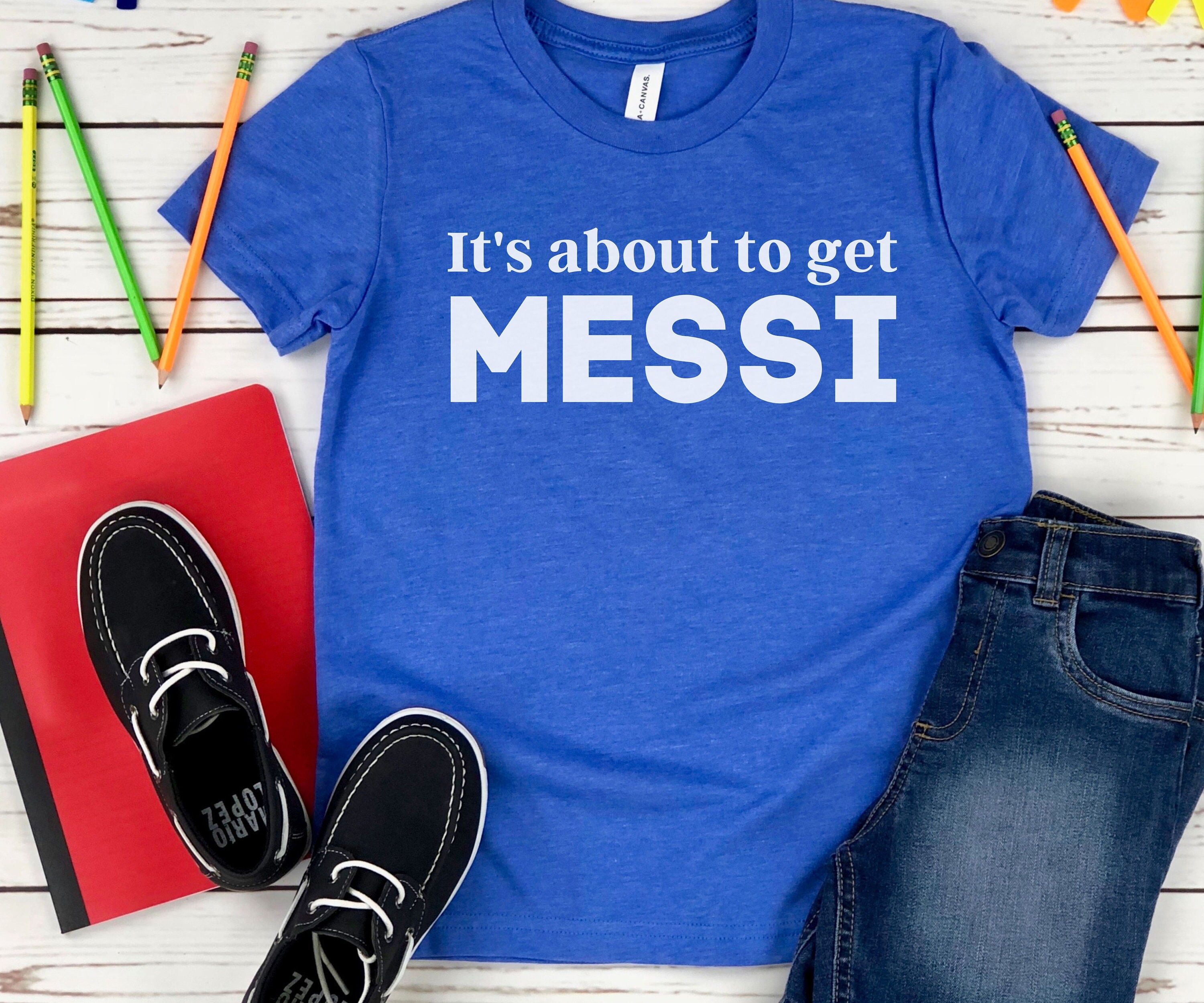 Messi Kids Sweatshirt Messi Bodysuit Messi Toddler Shirts Gift for