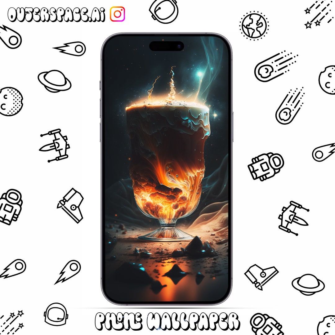 Cosmic Phone Wallpaper - Etsy