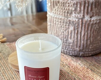 Brown Sugar and Fig Soy wax candle