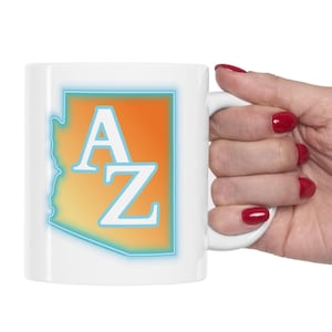 Arizona Coffee Mug Gift Shop Coffee Cup Arizona Gift AZ Coffee Mug AZ Gift Shop Coffee Cup Beautiful Arizona Mug Perfect Az Gift Az Present