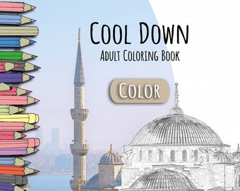 CoolDown Istanbul: Adult Coloring Book PDF