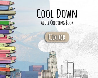 CoolDown Los Angeles: Adult Coloring Book PDF