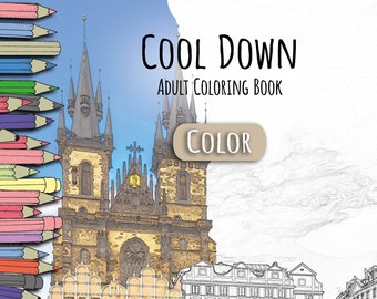 CoolDown Prague: Adult Coloring Book PDF