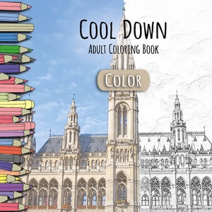 CoolDown Vienna: Adult Coloring Book PDF image 1