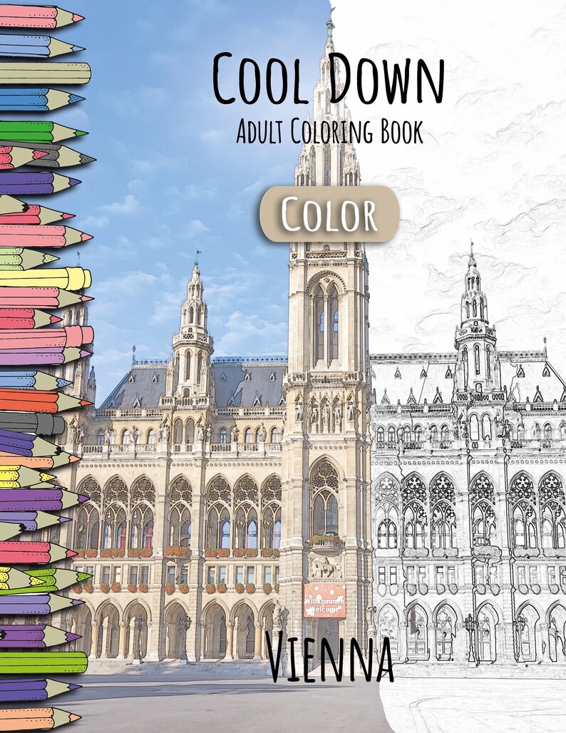 CoolDown Vienna: Adult Coloring Book PDF image 1