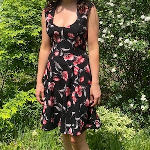 Floral Stretchy Dress