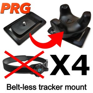 Pack of 4 Valve index/Vive/Tundra VR tracker universal full body tracking mount - VRChat/ChilloutVR/Virtual reality oculus meta quest Steam