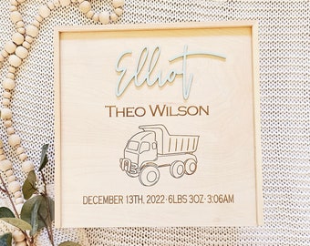 Personalized Baby Keepsake Box, Wooden Memory Box, New Mom Gift