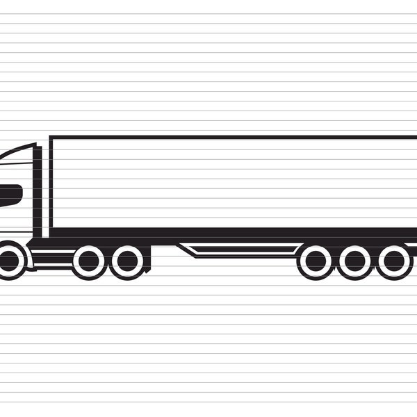 Truck svg, semi truck svg, truck clipart, tractor truck, 18 Wheeler Svg, truck driver svg, driver clipart, truck driver, semi truck, p64