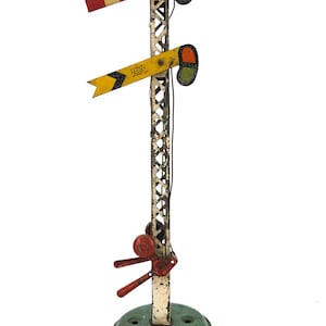 Vintage HORNBY O Gauge Prewar Signal / Semaphore in great condition