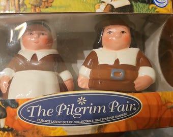 Publix ピルグリム ペア ソルト＆ペッパーシェーカー アンコールエディション サンクスギビング 新商品