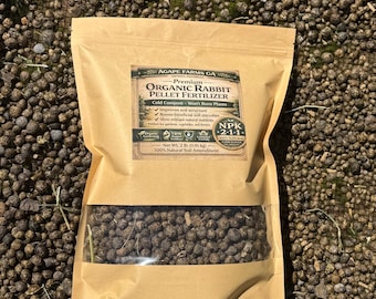 2 lbs of Rabbit Pellet Fertilizer