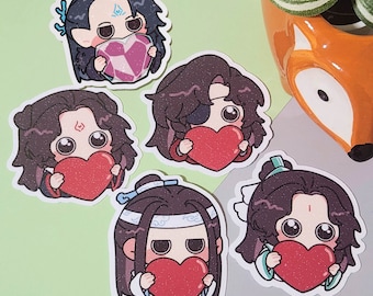 Set 2 MXTX White Day Vinyl Stickers | tgcf mdzs svsss | Cute Die Cut Sticker | Laptop Sticker